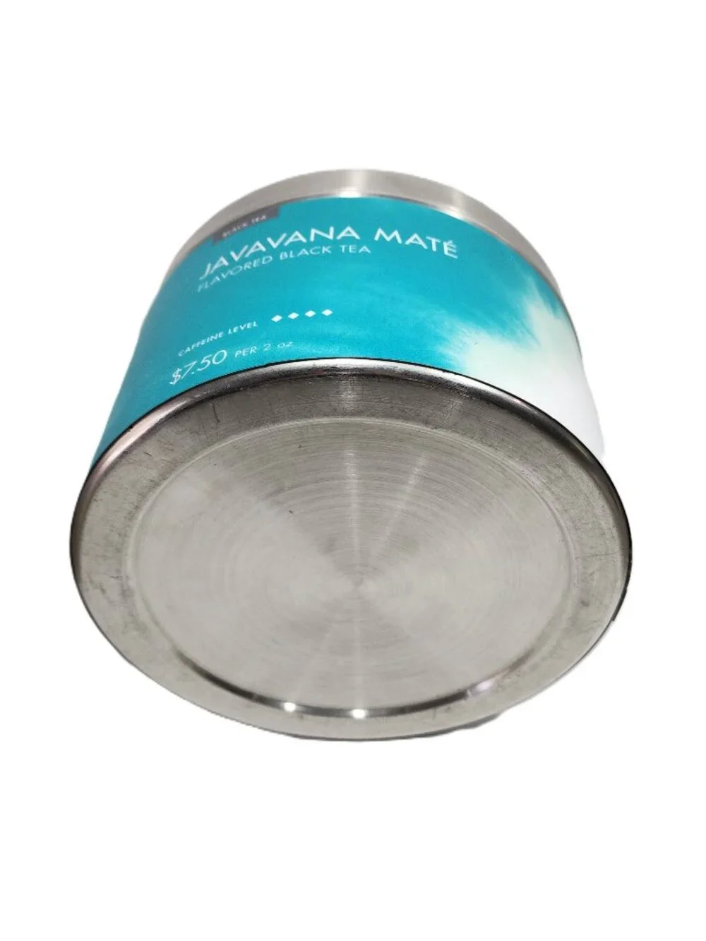 Teavana JavaVana Mate Wall Store Display Collectible Canister Tin RARE DISC